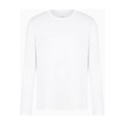 Giorgio Armani Pánské tričko s dlouhým rukávem 8nzm77, bílá, XS Giorgio Armani Pánské tričko s dlouhým rukávem 8nzm77, bílá, XS