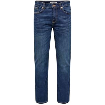 ONLY & SONS Pánské džíny s normálním střihem Onsweft Střední pas, Medium Blue Denim, 30 W / 30 L EU ONLY & SONS Pánské džíny s normálním střihem Onsweft Střední pas, Medium Blue Denim, 30 W / 30 L EU