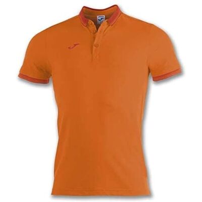 Joma Pánské polotričko s krátkým rukávem bavlna Mann Crew V tričko, Oranžová, L Joma Pánské polotričko s krátkým rukávem bavlna Mann Crew V tričko, Oranžová, L