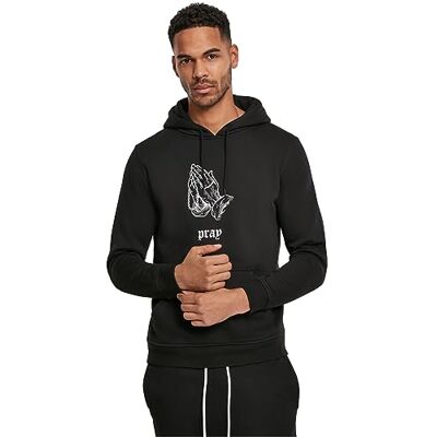 Mister Tee Pánská Dark Pray Hoody, černá, XS Mister Tee Pánská Dark Pray Hoody, černá, XS