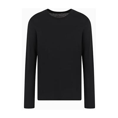Giorgio Armani Pánské tričko s dlouhým rukávem 8nzm77, černá, XS Giorgio Armani Pánské tričko s dlouhým rukávem 8nzm77, černá, XS
