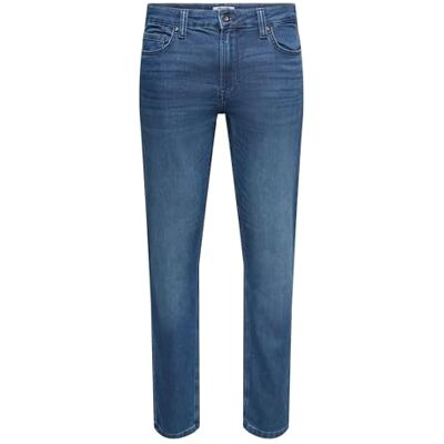 ONLY & SONS Pánské Slim Jeans Male Slim Fit Jeans Onsloom Slim Fit Jeans, Modrá (Blue Denim Blue Denim) ONLY & SONS Pánské Slim Jeans Male Slim Fit Jeans Onsloom Slim Fit Jeans, Modrá (Blue Denim Blue Denim)