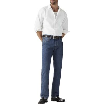 Levi's Pánské 501 Original Fit Jeans, Stonewash Levi's Pánské 501 Original Fit Jeans, Stonewash