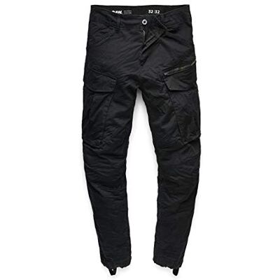 G-STAR RAW G-Star Pánské Rovic Zip 3D Regular Tapered Pants, Více barev (Dk Black D02190-5126-6484), 31 W/30 L G-STAR RAW G-Star Pánské Rovic Zip 3D Regular Tapered Pants, Více barev (Dk Black D02190-5126-6484), 31 W/30 L