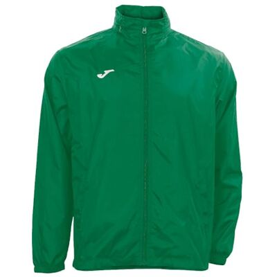 Joma Nepromokavá bunda do deště s kapucí, 6XS 3XL větrovka s postranními kapsami a elastickými manžetami Iris, Zelená, 3XL Joma Nepromokavá bunda do deště s kapucí, 6XS 3XL větrovka s postranními kapsami a elastickými manžetami Iris, Zelená, 3XL