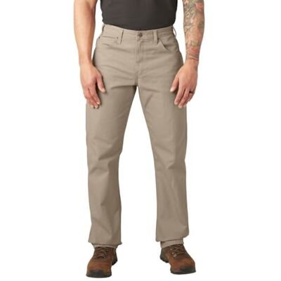Dickies Duck truhlářské džíny pro muže, s rovnými nohavicemi a volným střihem, Růžová (desert sand), 44 W/32 L Dickies Duck truhlářské džíny pro muže, s rovnými nohavicemi a volným střihem, Růžová (desert sand), 44 W/32 L
