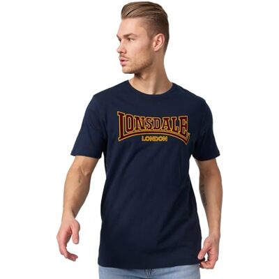 Lonsdale Pánské tričko úzký střih Classic, Námořnická modrá Lonsdale Pánské tričko úzký střih Classic, Námořnická modrá