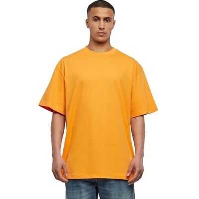 Urban Classics Pánské tričko Tall Relaxed Fit S M L XL XXL 3XL 4XL 5XL 6XL, Oranžová Urban Classics Pánské tričko Tall Relaxed Fit S M L XL XXL 3XL 4XL 5XL 6XL, Oranžová