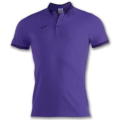 Joma Pánské polotričko s krátkým rukávem bavlna Mann Crew V tričko, Purpel, M Joma Pánské polotričko s krátkým rukávem bavlna Mann Crew V tričko, Purpel, M