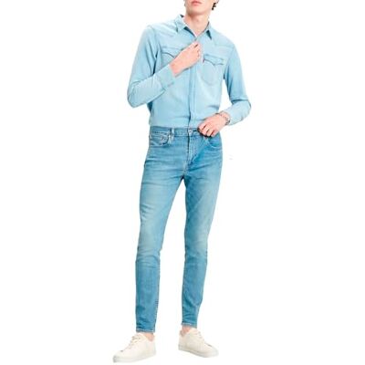 Levi's Pánské džínové kalhoty 512 Low Rise, Tapered Fit, Pelikan-rez, 28 W/32 L Levi's Pánské džínové kalhoty 512 Low Rise, Tapered Fit, Pelikan-rez, 28 W/32 L