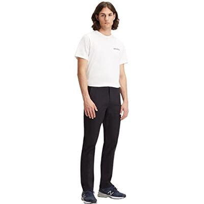 Dockers Pánské Alpha Original Khaki Slim kalhoty, černá Dockers Pánské Alpha Original Khaki Slim kalhoty, černá