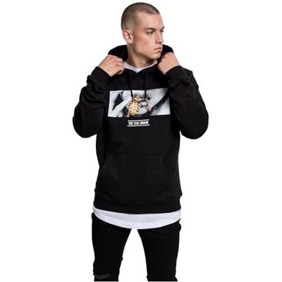 Mister Tee Pánská Boom Hoody, černá, XXL Mister Tee Pánská Boom Hoody, černá, XXL