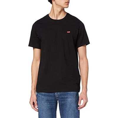 Levi's Pánské tričko Ss Original Housemark, Core Chesthit Logo, Cotton + Patch Black Levi's Pánské tričko Ss Original Housemark, Core Chesthit Logo, Cotton + Patch Black