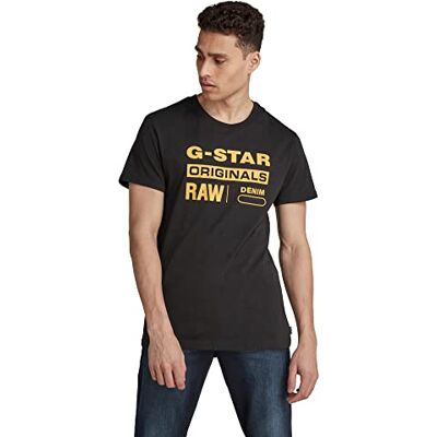 G-STAR RAW pánské Raw. Graphic Slim tričko, černá (Dk Black D14143-336-6484) G-STAR RAW pánské Raw. Graphic Slim tričko, černá (Dk Black D14143-336-6484)
