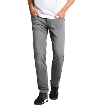 Bugatti Pánské džíny Power Stretch pánské Slim džínové kalhoty Denim, Šedá (šedá 251) Bugatti Pánské džíny Power Stretch pánské Slim džínové kalhoty Denim, Šedá (šedá 251)