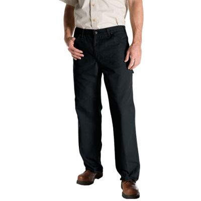 Dickies Duck truhlářské džíny pro muže, s rovnými nohavicemi a volným střihem, černá, 30 W/32 L Dickies Duck truhlářské džíny pro muže, s rovnými nohavicemi a volným střihem, černá, 30 W/32 L