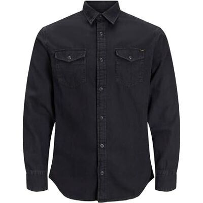 JACK & JONES Male džínová košile Comfort Fit džínová košile Denim shirt JACK & JONES Male džínová košile Comfort Fit džínová košile Denim shirt
