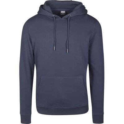 Urban Classics Pánská Basic Sweat Hoody, Námořnická modrá, S Urban Classics Pánská Basic Sweat Hoody, Námořnická modrá, S