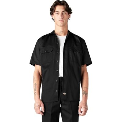 Dickies Pánské tričko s dlouhým rukávem, černá, 38 W/36 L Dickies Pánské tričko s dlouhým rukávem, černá, 38 W/36 L
