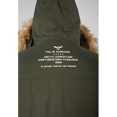 Alpha Pánská Polar Jacket zimní bunda (balení 1 ks), Zelená (dark Green 257), M Alpha Pánská Polar Jacket zimní bunda (balení 1 ks), Zelená (dark Green 257), M