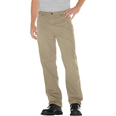 Dickies Duck truhlářské džíny pro muže, s rovnými nohavicemi a volným střihem, Béžová (Desert Sand Rds), 30 W/30 L Dickies Duck truhlářské džíny pro muže, s rovnými nohavicemi a volným střihem, Béžová (Desert Sand Rds), 30 W/30 L