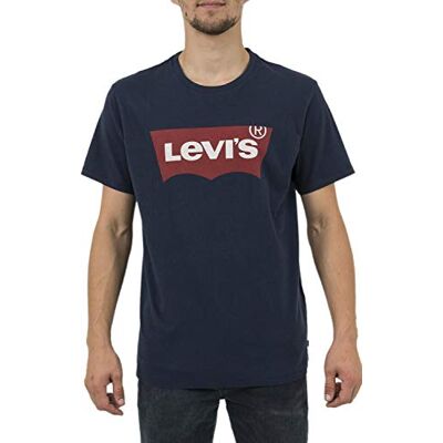 Levi's Pánské Graphic Set-In Neck tričko, Batwing Logo, Dress Blues, XXL, Modrá (dress blues) Levi's Pánské Graphic Set-In Neck tričko, Batwing Logo, Dress Blues, XXL, Modrá (dress blues)