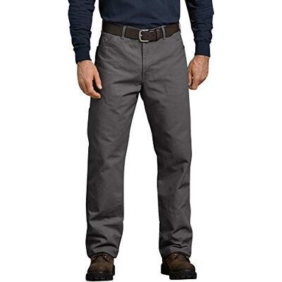 Dickies Duck truhlářské džíny pro muže, s rovnými nohavicemi a volným střihem, Rinsed Slate Rsl, 34 W/32 L Dickies Duck truhlářské džíny pro muže, s rovnými nohavicemi a volným střihem, Rinsed Slate Rsl, 34 W/32 L