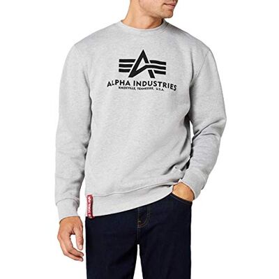 Alpha , pánský pulovr, Basic Sweater m Alpha , pánský pulovr, Basic Sweater m