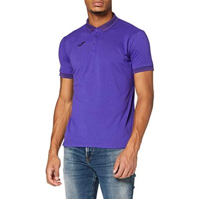 Joma Pánské polotričko s krátkým rukávem bavlna Mann Crew V tričko, Purpel Joma Pánské polotričko s krátkým rukávem bavlna Mann Crew V tričko, Purpel