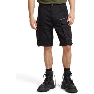 G-STAR RAW G-STAR Pánské Rovic Relaxed Shorts, Černá (Black D08566-5126-990) G-STAR RAW G-STAR Pánské Rovic Relaxed Shorts, Černá (Black D08566-5126-990)