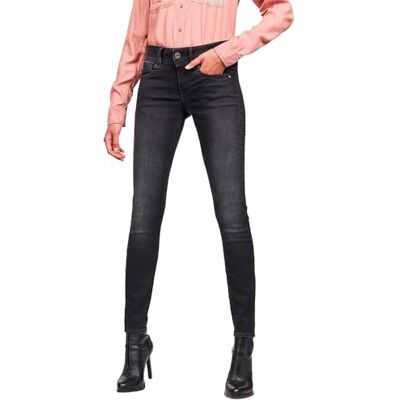 G-STAR RAW dámské Lynn Super Skinny Jeans, Černá (Dusty Grey D06746-b472-a799) G-STAR RAW dámské Lynn Super Skinny Jeans, Černá (Dusty Grey D06746-b472-a799)