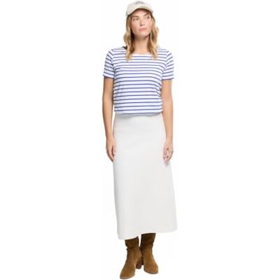 Armor-lux Armor Lux Damen Marinière hoëdic Héritage Femme T-Shirt, Weiß (Dw5 Blanc/Etoile Dw5), 34 (Herstellergröße: 0) Armor-lux Armor Lux Damen Marinière hoëdic Héritage Femme T-Shirt, Weiß (Dw5 Blanc/Etoile Dw5), 34 (Herstellergröße: 0)