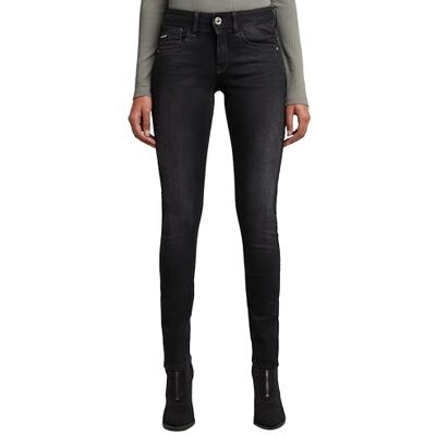 G-STAR RAW dámské Lynn Super Skinny Jeans, Černá (Dusty Grey D06746-b472-a799) G-STAR RAW dámské Lynn Super Skinny Jeans, Černá (Dusty Grey D06746-b472-a799)