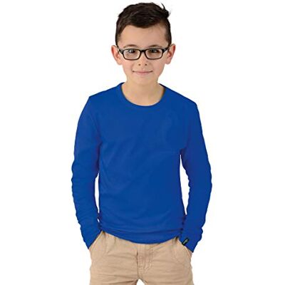 Trigema Chlapecké tričko s dlouhým rukávem z bavlny 302501 Trigema Chlapecké tričko s dlouhým rukávem z bavlny 302501