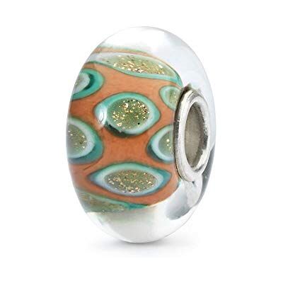 Trollbeads Dámský korálek ze stříbra 925 skleněné perly vícebarevné TGLBE-10407, Sklo, Perla. Trollbeads Dámský korálek ze stříbra 925 skleněné perly vícebarevné TGLBE-10407, Sklo, Perla.