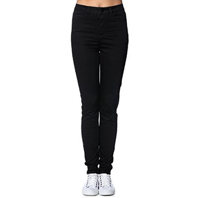PIECES Damen Skinny Hose Pcjust Jute Hw 5 Pocket Legging/blc Noos PIECES Damen Skinny Hose Pcjust Jute Hw 5 Pocket Legging/blc Noos