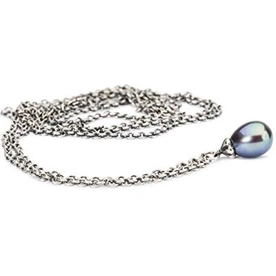 Trollbeads Dámský řetízek s přívěskem a přívěskem 950 stříbro TAGFA-00058 Trollbeads Dámský řetízek s přívěskem a přívěskem 950 stříbro TAGFA-00058