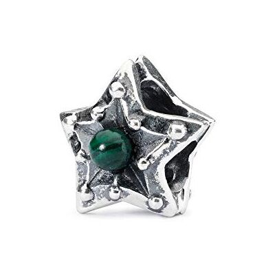 Trollbeads Dámský korálek hvězda naděje 925 stříbrný křišťál zelený TAGBE-00220 Trollbeads Dámský korálek hvězda naděje 925 stříbrný křišťál zelený TAGBE-00220