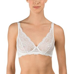 Calida Sensual Secrets Krajková podprsenka dámská bez ramínek, z elastické krajky, nastavitelná ramínka, Alabaster Crème, 85C Calida Sensual Secrets Krajková podprsenka dámská bez ramínek, z elastické krajky, nastavitelná ramínka, Alabaster Crème, 85C