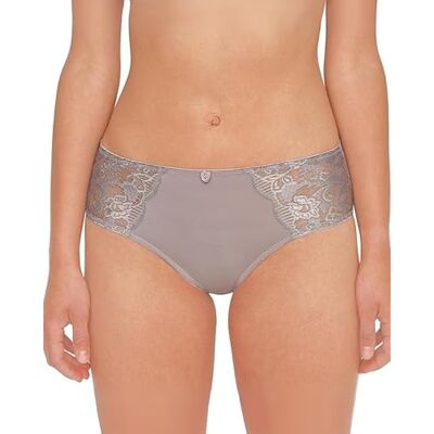 Susa Dámské kalhotky Latina 629 velikosti 38–48 bikiny kalhotky s úzkým pasem – ozdobný květ a elastická krajka – lemovaný krok – pohodlné kalhotky s ženskými detaily Susa Dámské kalhotky Latina 629 velikosti 38–48 bikiny kalhotky s úzkým pasem – ozdobný květ a elastická krajka – lemovaný krok – pohodlné kalhotky s ženskými detaily