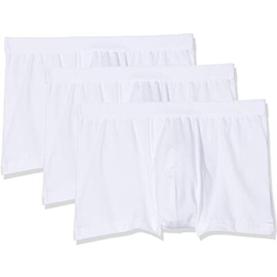 Calida Natural Benefit New Boxer, balení 3 ks pánský, bílá Calida Natural Benefit New Boxer, balení 3 ks pánský, bílá