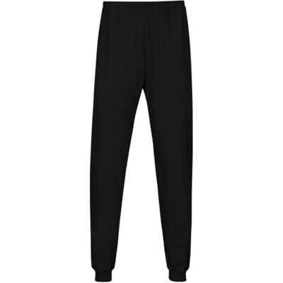 Trigema Kalhoty na spaní s manžetami, černá, 5XL Trigema Kalhoty na spaní s manžetami, černá, 5XL
