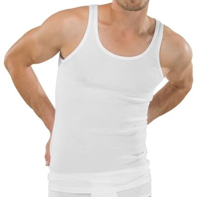 Schiesser Pánské tílko tričko bunda bez rukávu 0/0-005120, bílá., 5XL Velké velikosti Schiesser Pánské tílko tričko bunda bez rukávu 0/0-005120, bílá., 5XL Velké velikosti