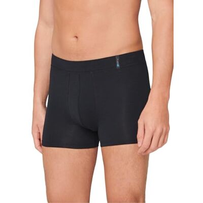 Schiesser Pánské šortky série Long Life Soft 149045, Modročerná_149045, XL Schiesser Pánské šortky série Long Life Soft 149045, Modročerná_149045, XL