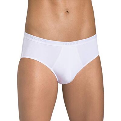 Sloggi Pánské spodky pánské Basic Midi / 2-Pack, bílá Sloggi Pánské spodky pánské Basic Midi / 2-Pack, bílá