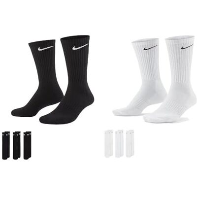 Nike Pánské dámské ponožky SX4508 001, černá Nike Pánské dámské ponožky SX4508 001, černá