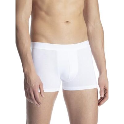 Calida Pánské boxerky Cotton Code s elastickým pasem (balení 1 ks), bílá Calida Pánské boxerky Cotton Code s elastickým pasem (balení 1 ks), bílá