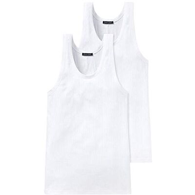 Schiesser Authentic Shirt Essentials dvojité balení černé Schiesser Authentic Shirt Essentials dvojité balení černé