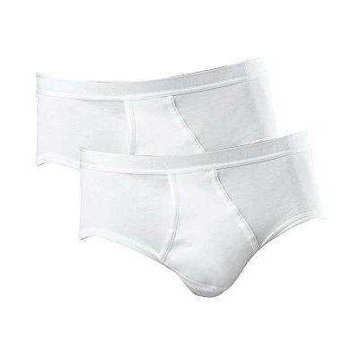 Schiesser Sportovní slipy Original Classics jemné žebrování dvojité balení bílé, Bílá_005136, XXL Schiesser Sportovní slipy Original Classics jemné žebrování dvojité balení bílé, Bílá_005136, XXL