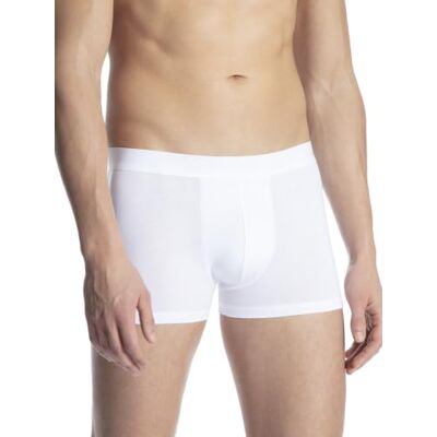Calida Pánské boxerky Cotton Code s elastickým pasem (balení 1 ks), bílá Calida Pánské boxerky Cotton Code s elastickým pasem (balení 1 ks), bílá